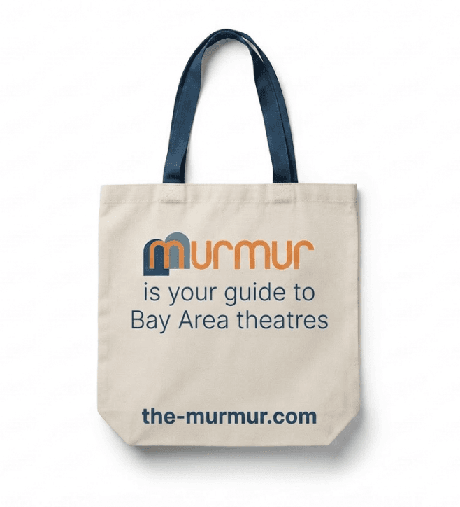 Murmur branded tote bag