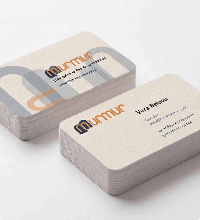 Murmur business cards